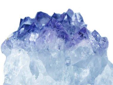 Akuamarin doğal kuvars mavi mücevher jeolojik kristalleri arka plan doku