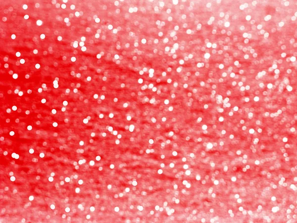 Abstracto Rojo Fondo Colorido Borrosa Navidad Luz Guirnalda Nieve — Foto de Stock