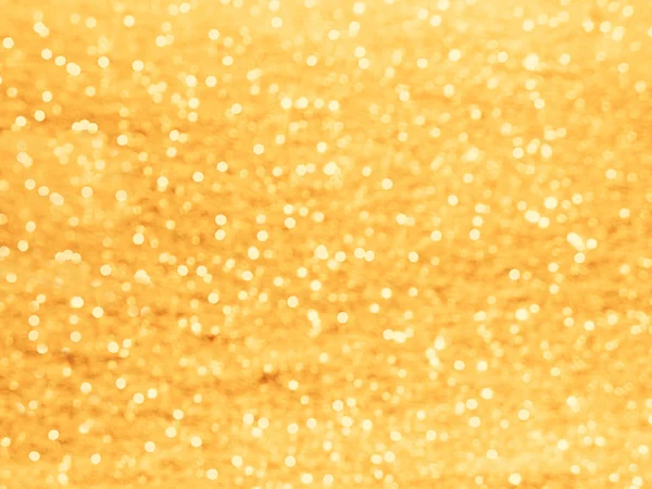 Abstracto Oro Amarillo Fondo Colorido Borrosa Navidad Luz Guirnalda Nieve — Foto de Stock