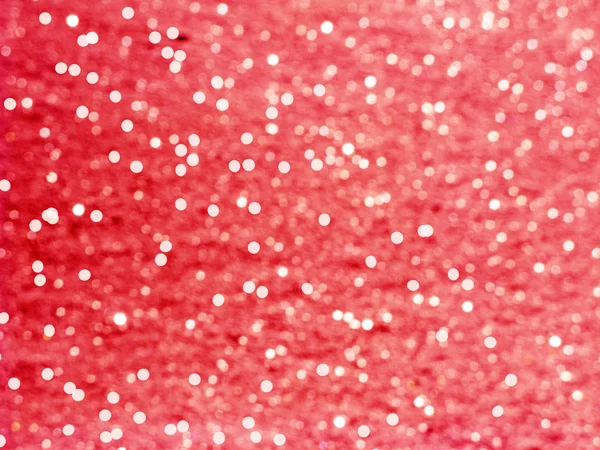 Abstracto Rojo Fondo Colorido Borrosa Navidad Luz Guirnalda Nieve — Foto de Stock