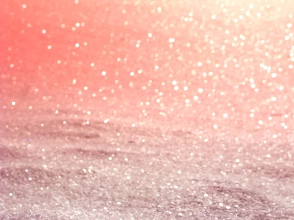 Абстрактный Фон Красочные Размытые Рождественские Светлые Гирлянды — стоковое фото