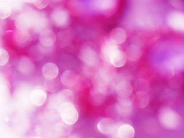 Abstract Pink Background Blurred Christ Light Garland Bokeh Valentine Day — Stock Photo, Image
