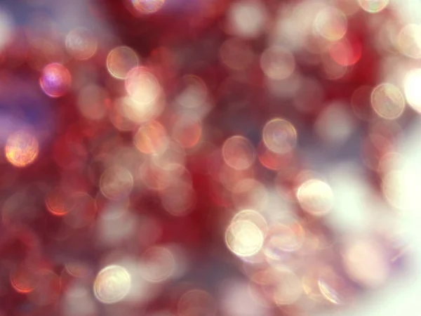 Abstract red blurs background shiny bokeh — Stock Photo, Image