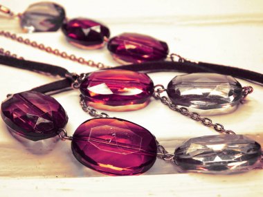 parlak kristaller ile mücevher boncuklar lüks moda