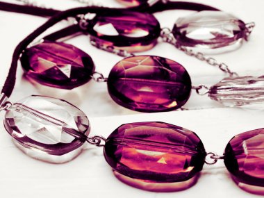 parlak kristaller ile mücevher boncuklar lüks moda