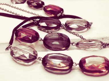 parlak kristaller ile mücevher boncuklar lüks moda