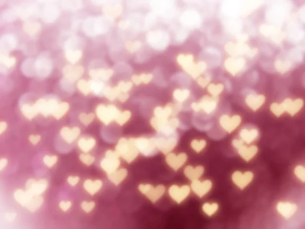 Amor abstracto fondo brillante corazones coloridos borrosos — Foto de Stock