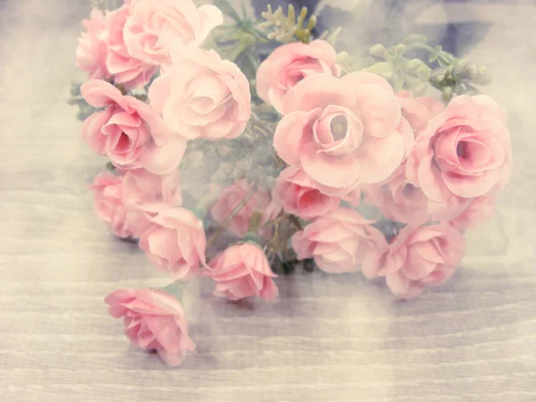 Róża tło z zaciera na ślub Walentynki wakacje CA — Zdjęcie stockowe