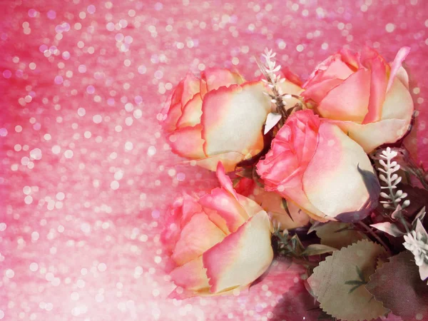 Трояндові квіти весняний квітковий фон — стокове фото
