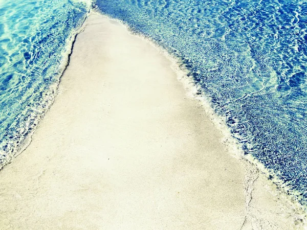 Beach kusten liggande Medelhavet Cypern ö — Stockfoto