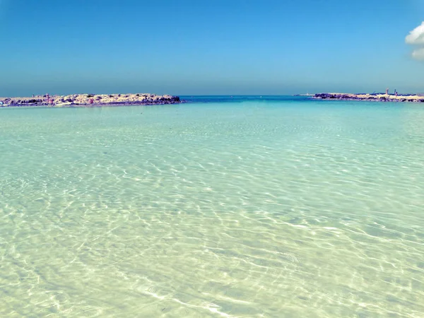Wasser Textur Sand Strand Sommer Urlaub Hintergrund — Stockfoto