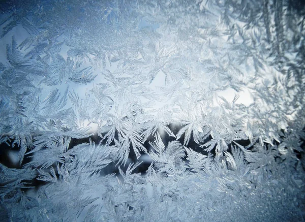 Copos de nieve patrón como fondo de textura de invierno —  Fotos de Stock