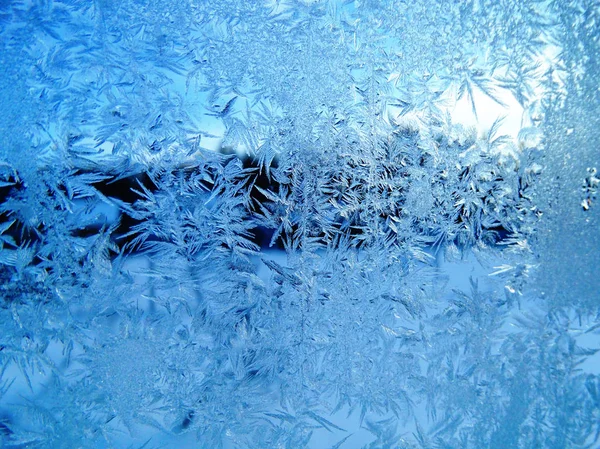 Flocos de neve padrão como fundo de textura de inverno — Fotografia de Stock