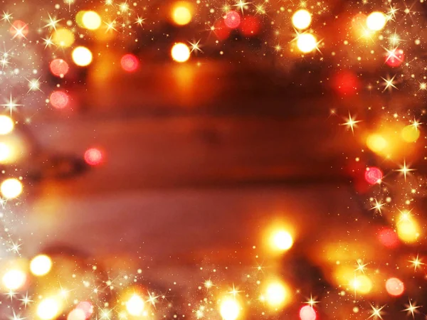 Μαλακό αφηρημένα φόντο θολή Χριστούγεννα φώτα γιρλάντα — Φωτογραφία Αρχείου