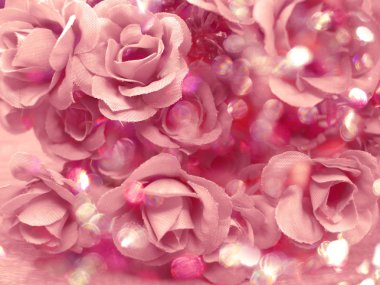 Düğün Sevgililer günü tatil CA için bulanıklaştırır arka plan gül