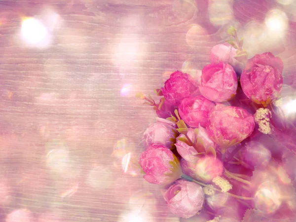 Pioner blommor våren blommig bakgrund kort — Stockfoto