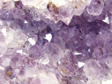 Ametist kristal kuvars maden Jeoloji arka plan gem