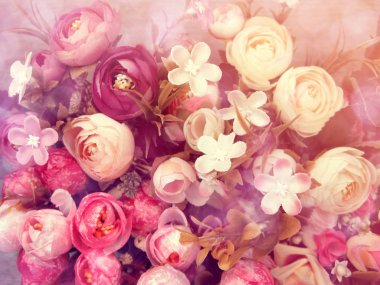 Peonies çiçekler bahar çiçek arka plan kartı