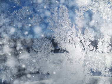 kar taneleri desenleri ve kar ile kış arka plan