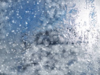 kar taneleri desenleri ve kar ile kış arka plan