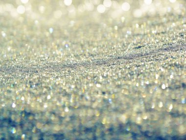 soyut mavi arka plan yumuşak bulanık kar noel ışıkları garl