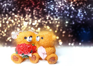 evlilik düğün kart hediye oyuncak ayılar 