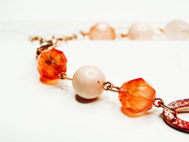 parlak kristaller ile mücevher boncuklar lüks moda