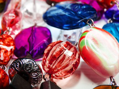 parlak kristaller ile mücevher boncuklar lüks moda