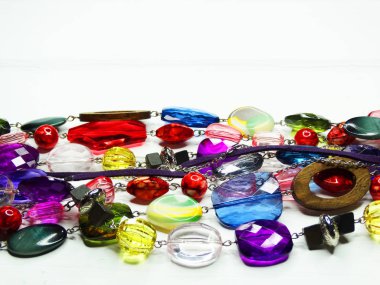 parlak kristaller ile mücevher boncuklar lüks moda