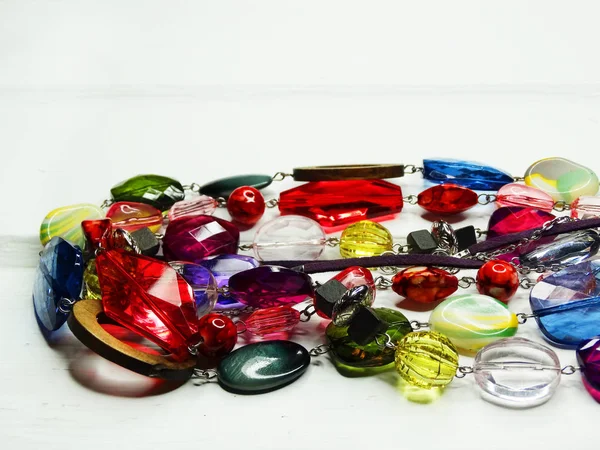 Abalorios de joyería con cristales brillantes moda de lujo —  Fotos de Stock