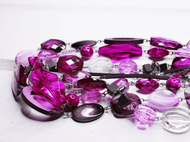 parlak kristaller ile mücevher boncuklar lüks moda