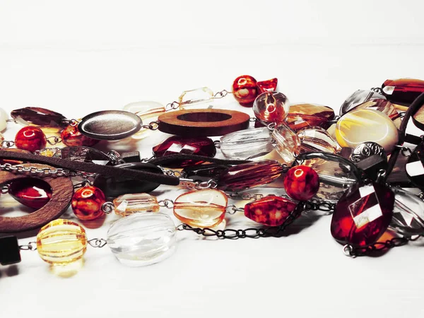 parlak kristaller ile mücevher boncuklar lüks moda