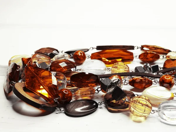 parlak kristaller ile mücevher boncuklar lüks moda