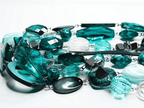 parlak kristaller ile mücevher boncuklar lüks moda