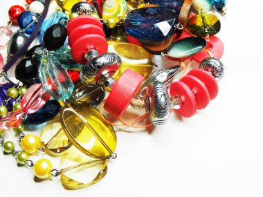 parlak kristaller ile mücevher boncuklar lüks moda