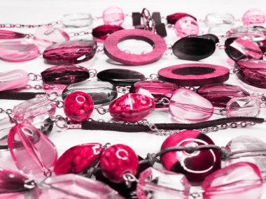 parlak kristaller ile mücevher boncuklar lüks moda