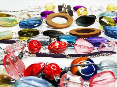 parlak kristaller ile mücevher boncuklar lüks moda