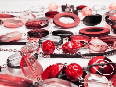 parlak kristaller ile mücevher boncuklar lüks moda