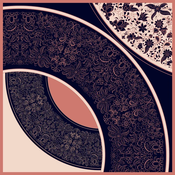 renkli grunge, geometrik eşarp tasarımı