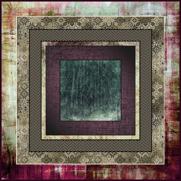 soyut eşarp geometrik modern tasarım