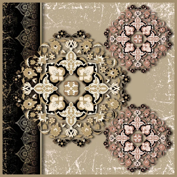 Abstracte Sjaal Geometrisch Modern Design — Stockfoto