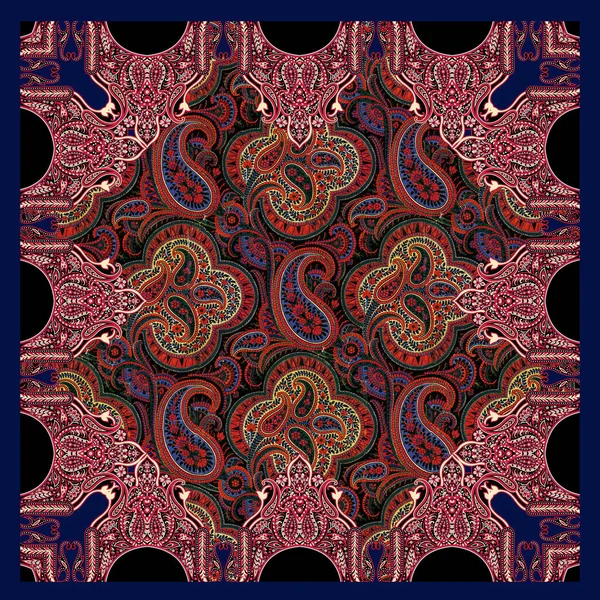 soyut desenli motifler eşarp tasarımı