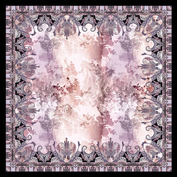 soyut desenli motifler eşarp tasarımı