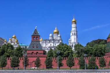 Yaz günü, Rusya Moskova kremlin