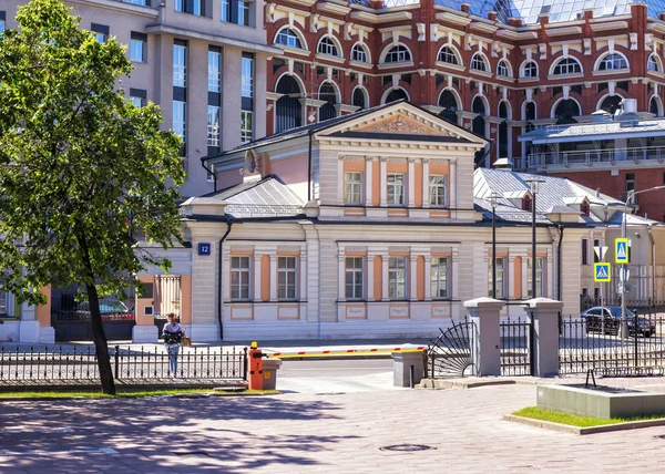 Μόσχα Ρωσία Ιουνίου 2018 Bolshaya Yakimanka Street Παλιά Και Νέα — Φωτογραφία Αρχείου