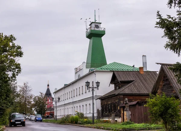 View Suzdal Street Cloudy Autumn Day Russia — Stock Photo, Image