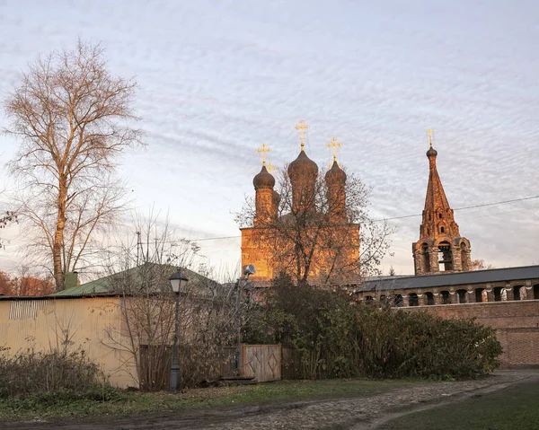 Religious buildings of the Krutitsy Compound, Moscow, Russia. Cathedral of the Assumption of the Blessed Virgin on Krutitsy and gallery