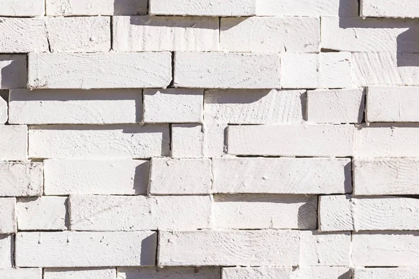 Whitewashed wood bricks texture natural background