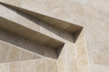 Taş geometrik architecttural mufassal absctact arka plan olarak