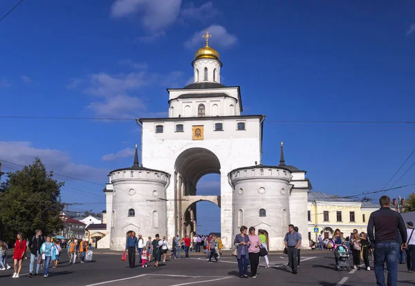 ウラジミール ロシア 2019年8月31日 ゴールデンゲート 古代ロシアの建築の記念碑 — ストック写真